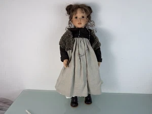 Künstlerpuppe Porzellan Sammler Puppe 67 cm. Top Zustand  - Bild 1 von 3