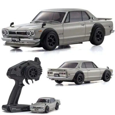 Kyosho 32359S MINI-Z RWD MR-04 RTR NISSAN SKYLINE 2000GT-R Tuned Ver. Silver - Image 1 of 4
