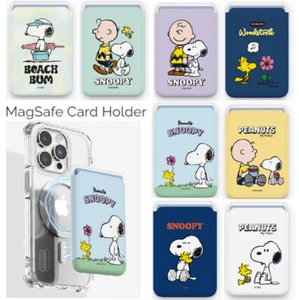 MAGSAFE SNOOPY Phone Card Wallet Magnetic -with Woodstock Licensed  +TRACK - Picture 1 of 17