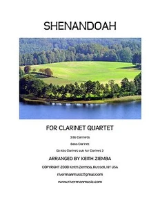 Shenandoah Clarinet Quartet arr. K. Ziemba NEW printing - Picture 1 of 4