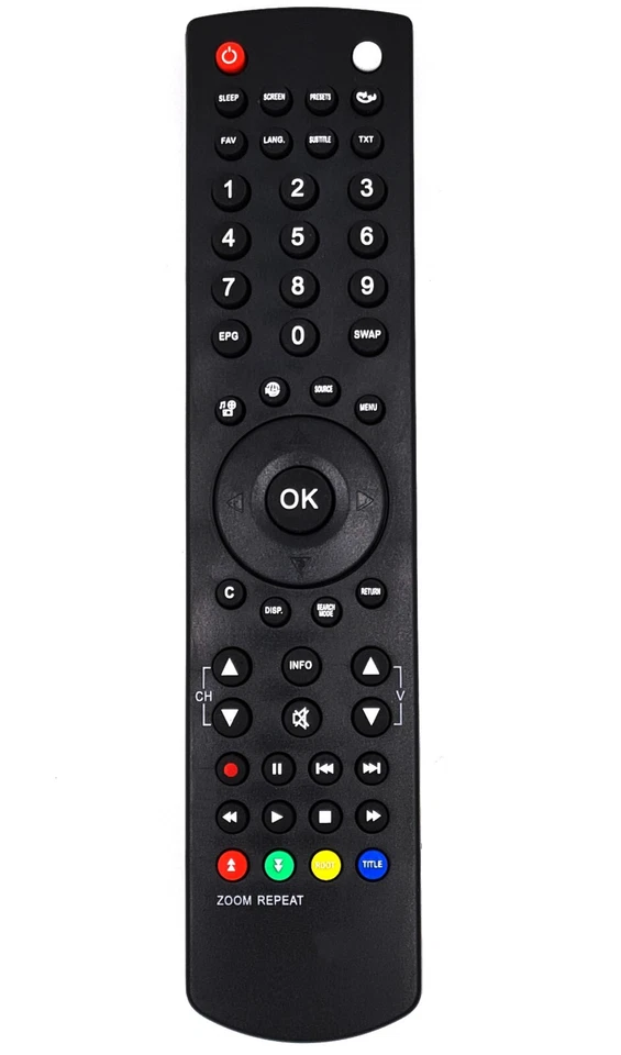 Ersatz Fernbedienung für MEDION RC1208 TV Fernseher Remote Control | RC1910 - Bild 1 von 1