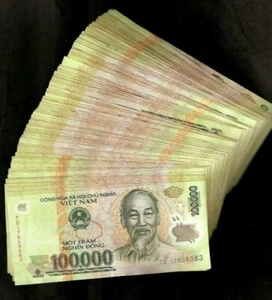 10,000,000 Vietnamese Dong 10 Million ( 100 x 100,000 Note) Vietnam Currency Lot - Picture 1 of 3