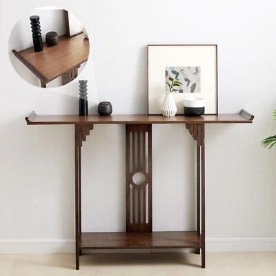 Retro Console Table Dinning Sideboard 102*29*83cm Food Serving Photo Displaying - Image 1 of 4