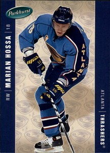 2005-06 Parkhurst Atlanta Thrashers Hockey Card #20 Marian Hossa