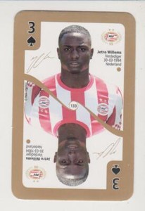 Football Tradingcard Plus 2012-2013 #133 Jetro Willems PSV Eindhoven ROOKIE
