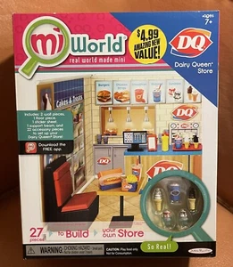 Mi World Mall Store Dairy Queen Store (DQ) Real World Made Mini Jakks New SEALED - Picture 1 of 6