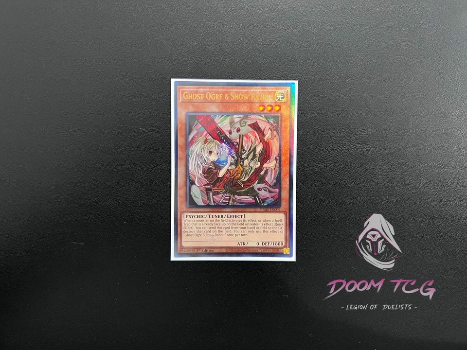 Yugioh! Ghost Ogre & Snow Rabbit “Alt Art” RA02-EN009 PUR 1st Ed - Image 1 of 1