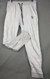 Pantalones de chándal Adidas para hombre medianos M grises deportivos mezcla de lujo bolsillos con cremallera pantalones deportivos - Imagen 1 de 17