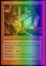 Magic the Gathering MTG Decree of Annihilation (85) Scourge   MP FOIL