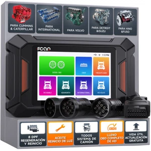 FCRA F802 Diesel Heavy Duty Truck DPF Regen Diagnostic Scanner All System OBD - Picture 1 of 11