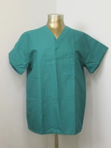 Camisa Médica Verde Medline Talla S Pecho 44 Unisex Confort Facilidad SS 229-27144 NUEVA SIN ETIQUETAS - Imagen 1 de 5