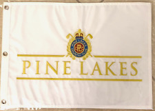 PINE LAKES COUNTRY CLUB  EMBROIDERED GOLF FLAG GRANDDADDY OF MYRTLE BEACH   C40