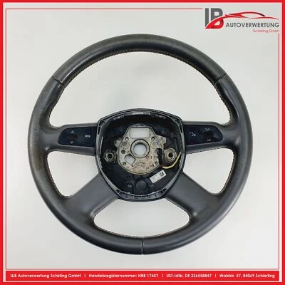 AUDI A6 AVANT (4F5, C6) 2.7 TDI Lederlenkrad OHNE Airbag 4F0419091DB 1YA - Bild 1 von 4