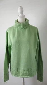 Talbots Petites Wool Cashmere Angora Turtleneck Sweater Size XL - Picture 1 of 6