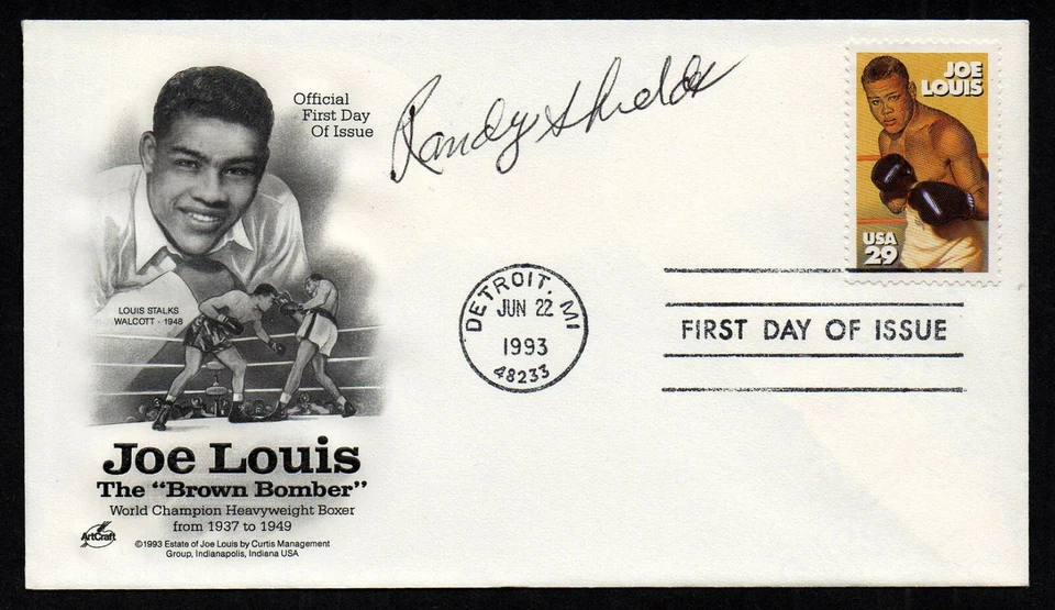 USA SCOTT #2766, RARE BOXER RANDY SHIELDS SIGNATURE AUTOGRAPH ARTCRAFT FDC COVER - Image 1 of 1