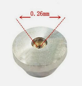 5Pcs Waterjet Cutting Machine Flat Nozzle 0.26mm (0.010 ") Ruby Orifice Wire EDM - Picture 1 of 3