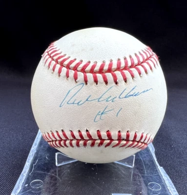 PSA de béisbol oficial firmado por Richie Ashburn #1 NL (Coleman) Foto 1 de 4