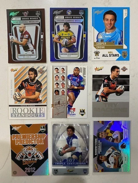 Select NRL Inserts Dynasty Triple Centurions 2012 máquina de prueba novato All Stars Foto 1 de 1