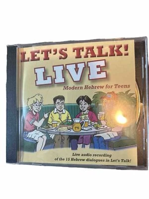 Let's Talk! LIVE Modern Hebrew for Teens (Audio Recording) CD Format - Image 1 of 4