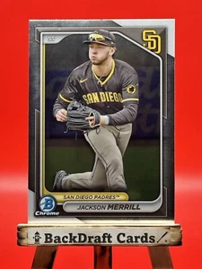 Bowman Chrome Jackson Merrill RC 2024 #BCP-145 y BP-145 - Imagen 1 de 4