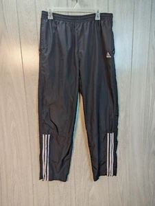 Adidas Men’s Black Athletic Joggers Sweatpants Pants Size MediumRN88387 CA 00411 - Picture 1 of 9