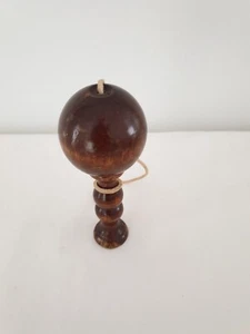 Ancien Bilboquet en bois - couleur bois Hauteur 16 Cm - Bild 1 von 4