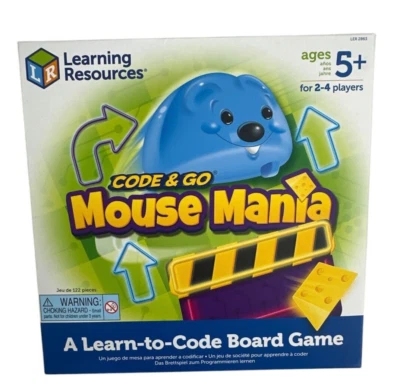 Nuevo - Juego de mesa Code & Go Mouse Mania de recursos de aprendizaje - Edades 5+ Foto 1 de 3