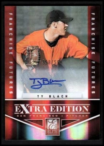 2012 Elite Extra Edition Franchise Futures Signatures #60 Ty Blach Auto /560 - Imagen 1 de 2