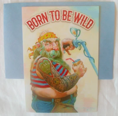 "Wild Thing", (1) Leanin' Tree Birthday Greeting Card,  New With (1) Envelope - Image 1 of 4