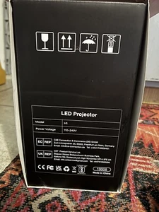 1080P Bluetooth Mini Projector Portable Outdoor Movie Projector Bundle - Picture 1 of 9