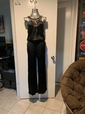 Macacão de seda Partizia Pepe S42 - Imagem 1 de 4