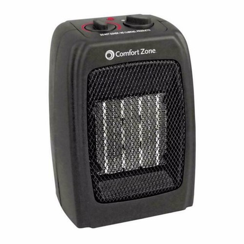 Buy Comfort Zone CZ442 1500W Ceramic Electric Portable Heater - Black  online | eBay