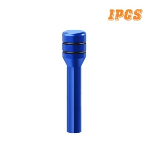 Blue Aluminum Alloy Interior Door Lock Knob Pull Pins For Car Auto Universa l , - Picture 1 of 5