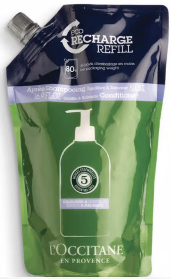 Repuesto acondicionador de cabello suave y equilibrado L`Occitane 16,9 oz nuevo Foto 1 de 1
