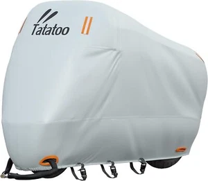 Motorcycle Cover Waterproof Outdoor, 300D Heavy Duty, UV & Rain Resistant, 3 ... - Picture 1 of 5
