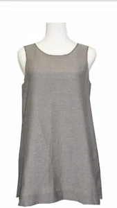 Nicole Farhi Leinen ärmelloses Top neu Größe 12 - Bild 1 von 7