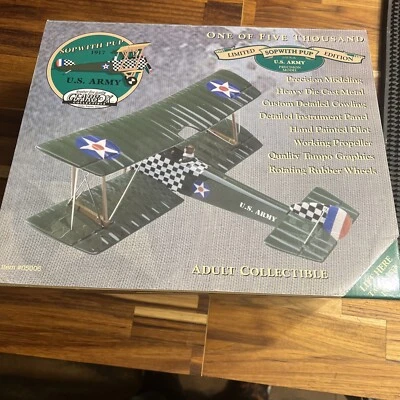 Limited Edition Gearbox Sopwith Pup Diecast Bi-Plane, #05006 - Image 1 of 4
