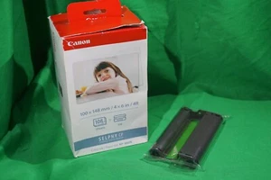 Canon Selphy CP 108 Sheets Color Ink Paper Set KP-108IN - Foto 1 di 2