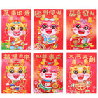  60 Pcs Year of The Dragon Red Envelope Spring Festival Envelopes Hundred Yuan