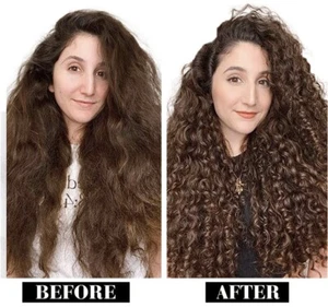 Hetto 14'' Curly Clip in Hair Extensions Human Hair #4 - Picture 1 of 9