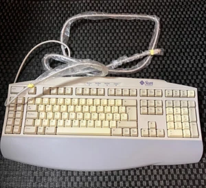 Sun Typ 6 Tastatur 320-1290 Spain/Spanisch Mini-Din8 Sehr selten! - Bild 1 von 2