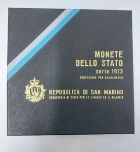 💎 SAN MARINO DIVISIONALE 1973 FDC  Sm3 - Imagen 1 de 11