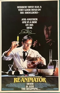 Jeffrey Combs Re-Animator signiert 11x17 Poster - Bild 1 von 1