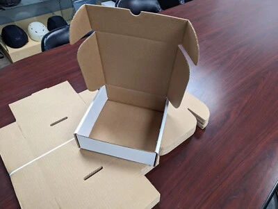 9 x 9 x 3" White Literature Mailers 30/bundle. - Image 1 of 2