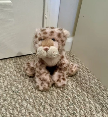 GANZ Webkinz Strawberry Cloud Leopard HM466 no code limited edition - Image 1 of 2