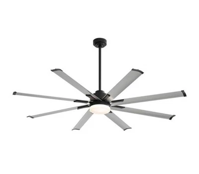 Flashwind Windmill 6 ft. Indoor Black Ceiling Fan with Light, Integrated LED - Image 1 of 4