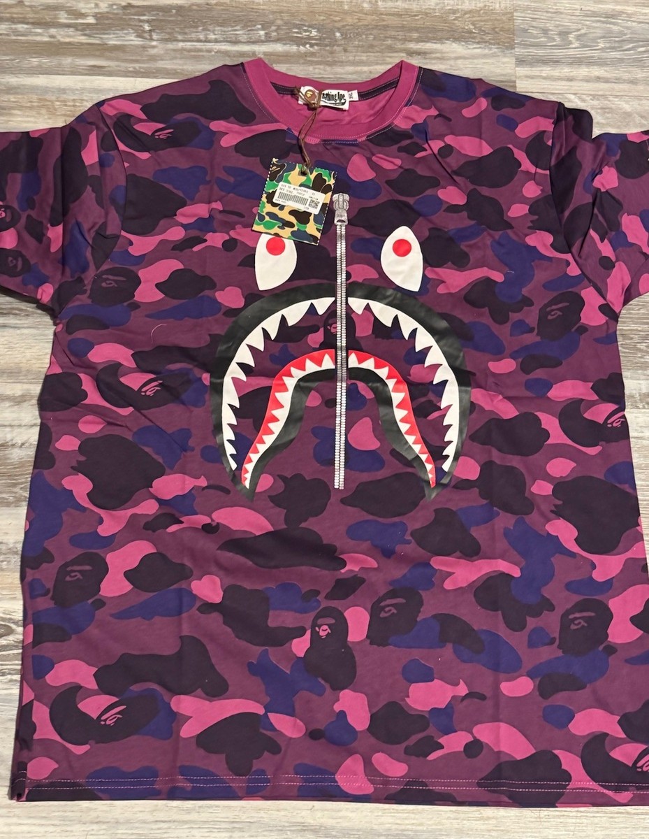 A Bathing Ape College T-Shirts for Men for sale | eBay