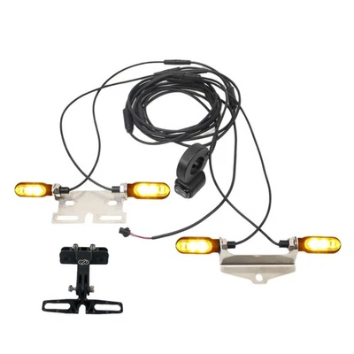 2X(Electric  Ebike Turn  V04 12V  Cable LED Flashing Ebike Conversion Kits S2H3) - Image 1 of 4