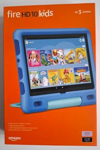 Amazon Fire HD10 Kids Tablet Pad NEU OVP deutsch fireHD10 Tablet PC 10,1 Zoll - Bild 1 von 7