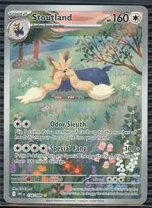 2025 Pokemon SV: WHT EN-White Flare #156/086 Stoutland - Picture 1 of 2